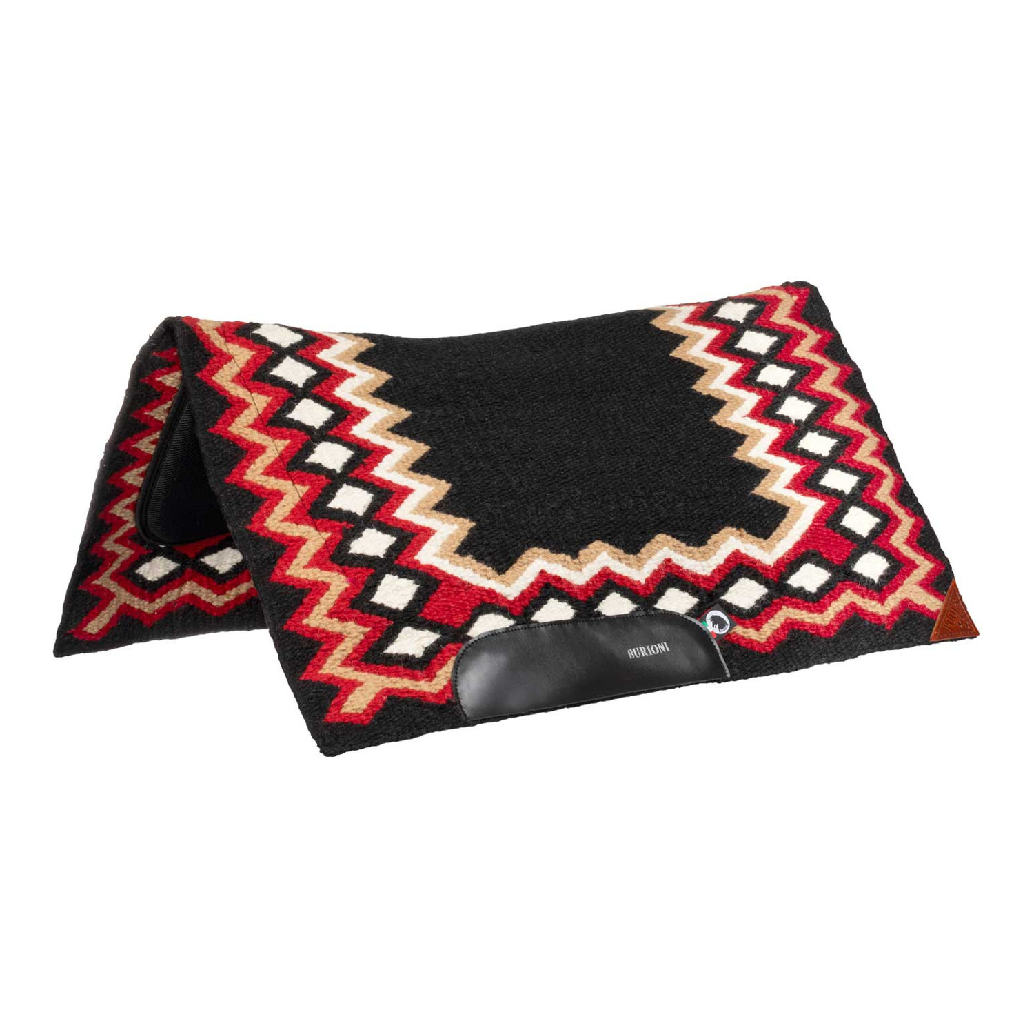 BLACK / RED / SAND