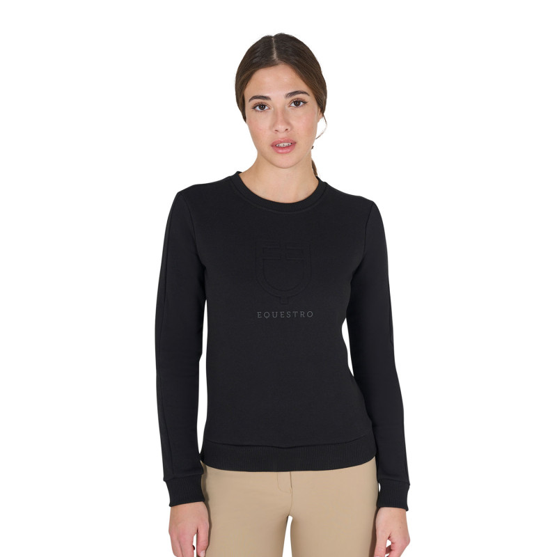 Damen Crewneck Sweatshirt mit Logo
