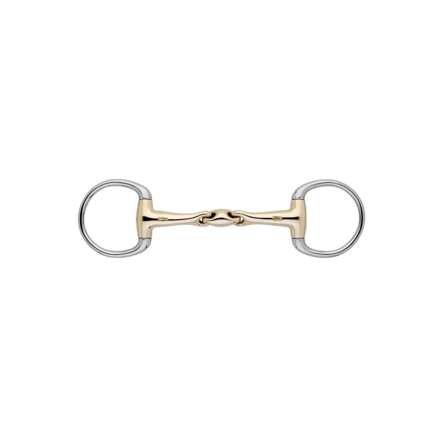 Anatomische Olivenkopftrense mit doppelt gebrochenem Mundstück – 18 mm