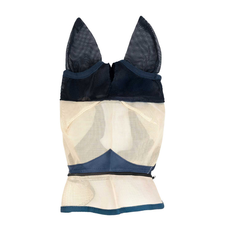 Fliegenmaske mit Ohrenabdeckung und Reißverschluss