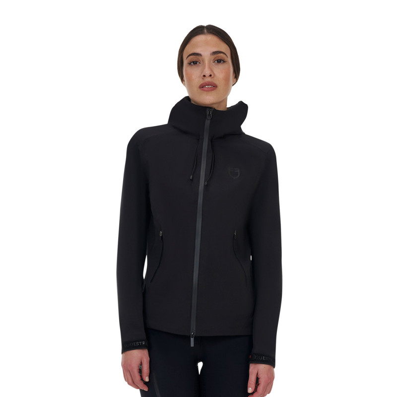 Damen-Wasserdichte Softshell-Jacke mit Kapuze