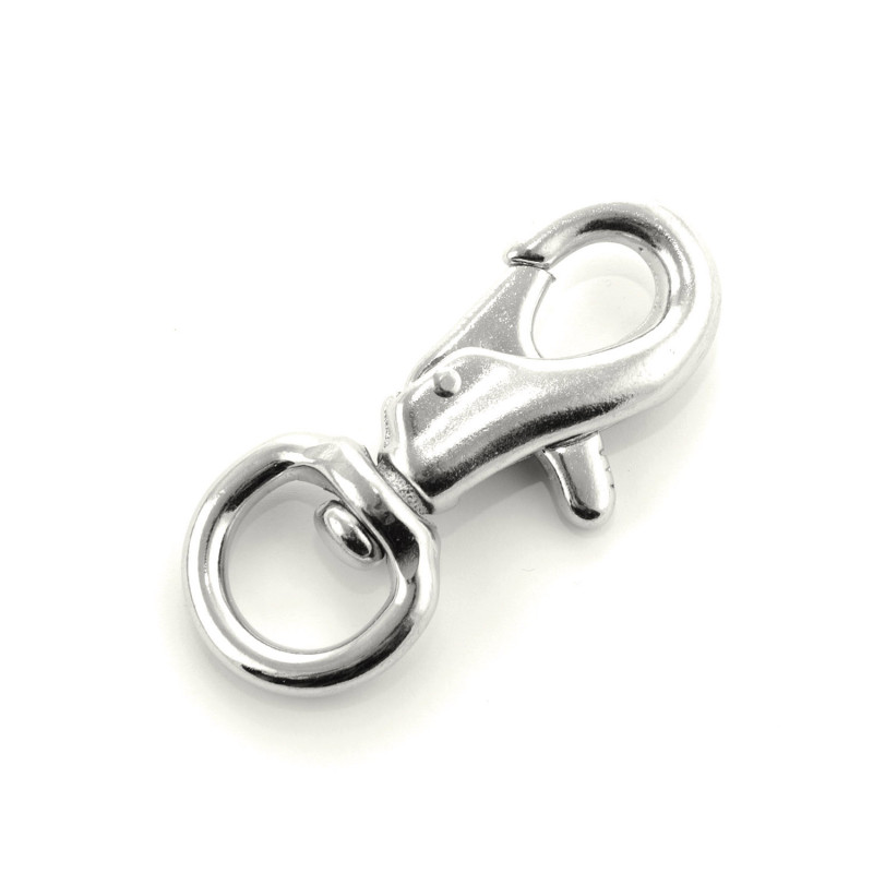 Karabiner für Führstrick mit rundem Auge