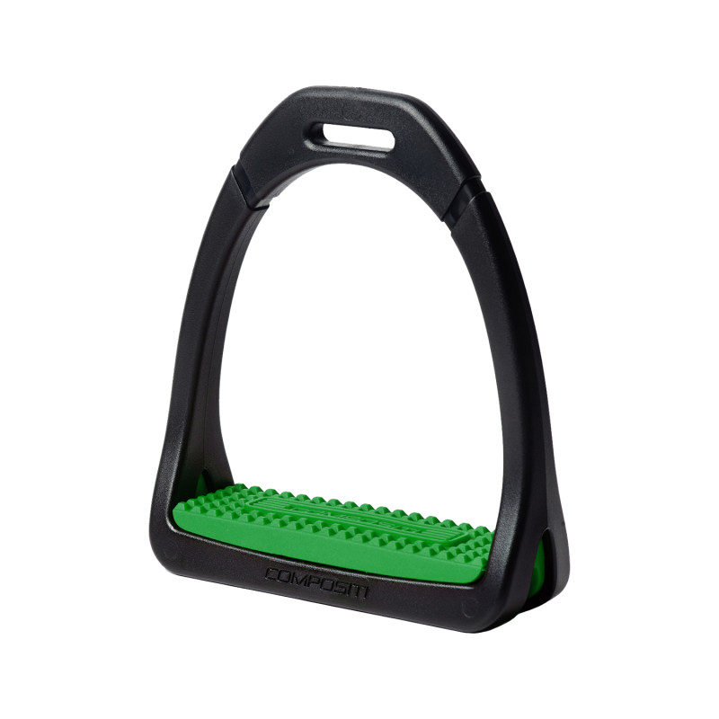 Polymer-Steigbügel mit Gummitrittbrett