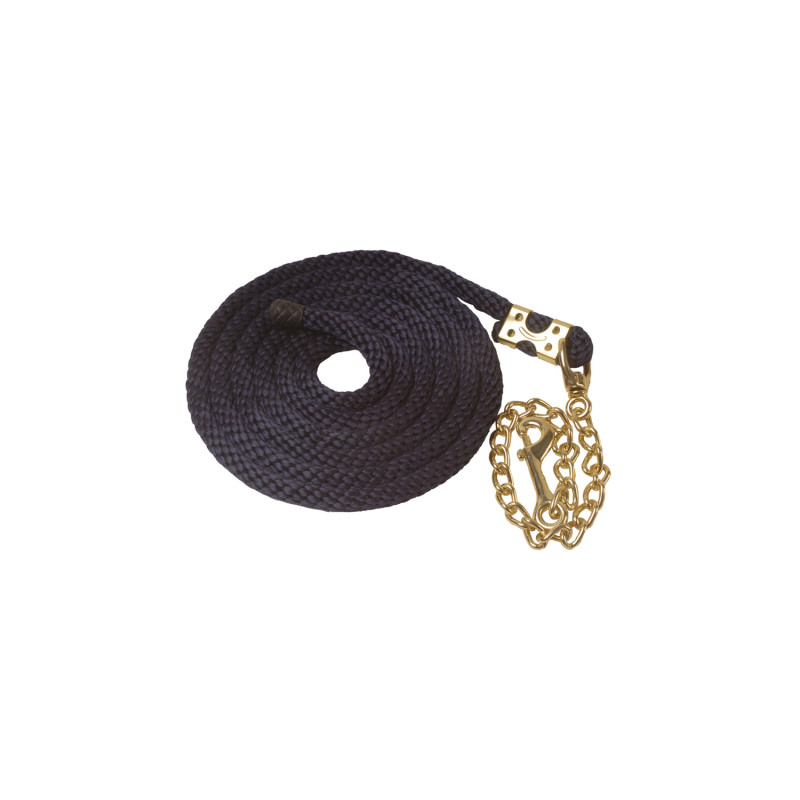 Nylon- und Kettenleine mit Messingkarabiner