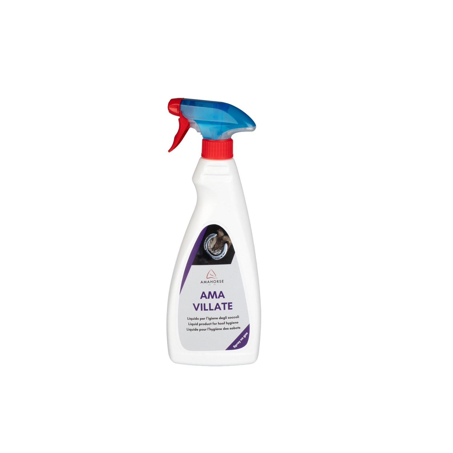 Lösung zur Vorbeugung und Behandlung von Hufrot-Hufpflege-Spray 500 ml | Hufhygiene für Pferde