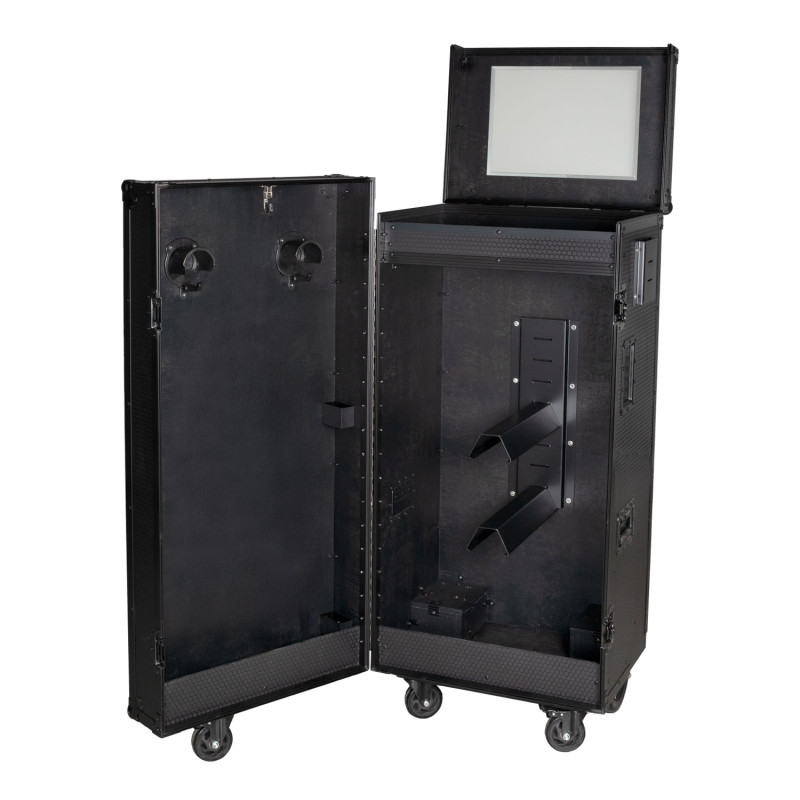 Sattelschrank aus Tannen-Sperrholz