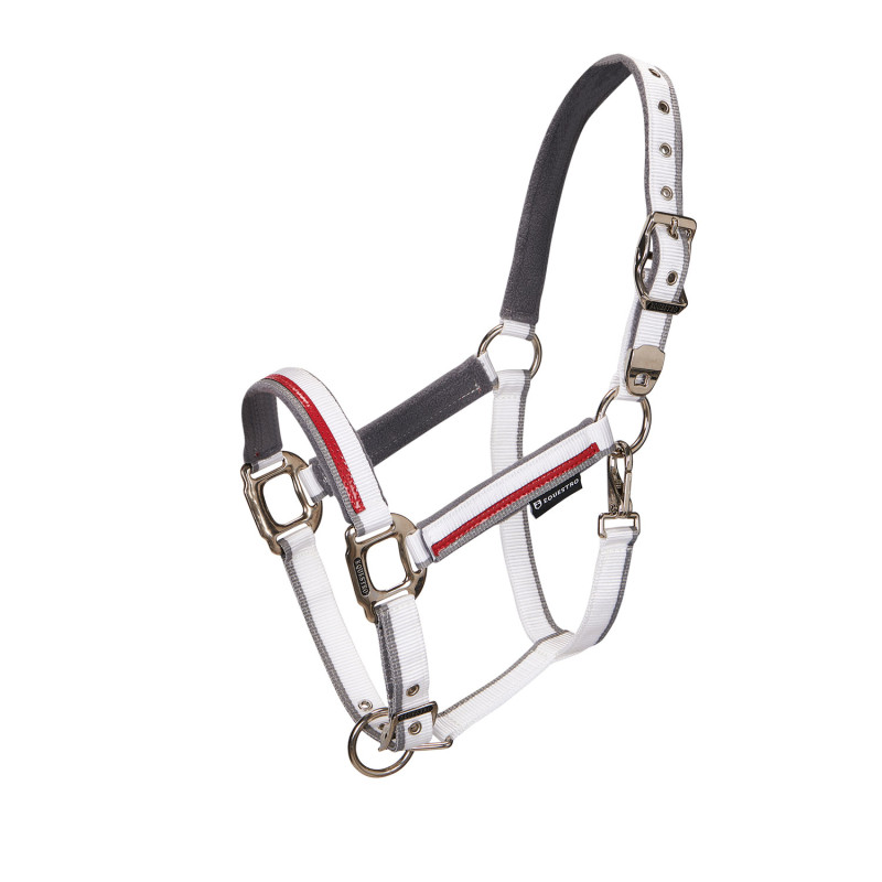 WHITE / RED / GREY