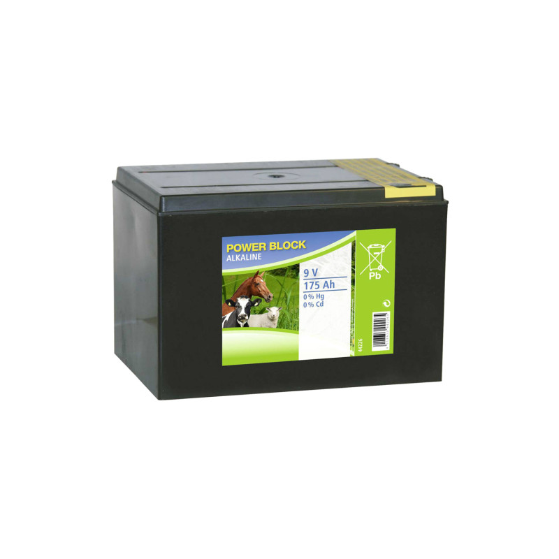 9 Volt Alkaline-Trockenbatterie für Elektrozäune