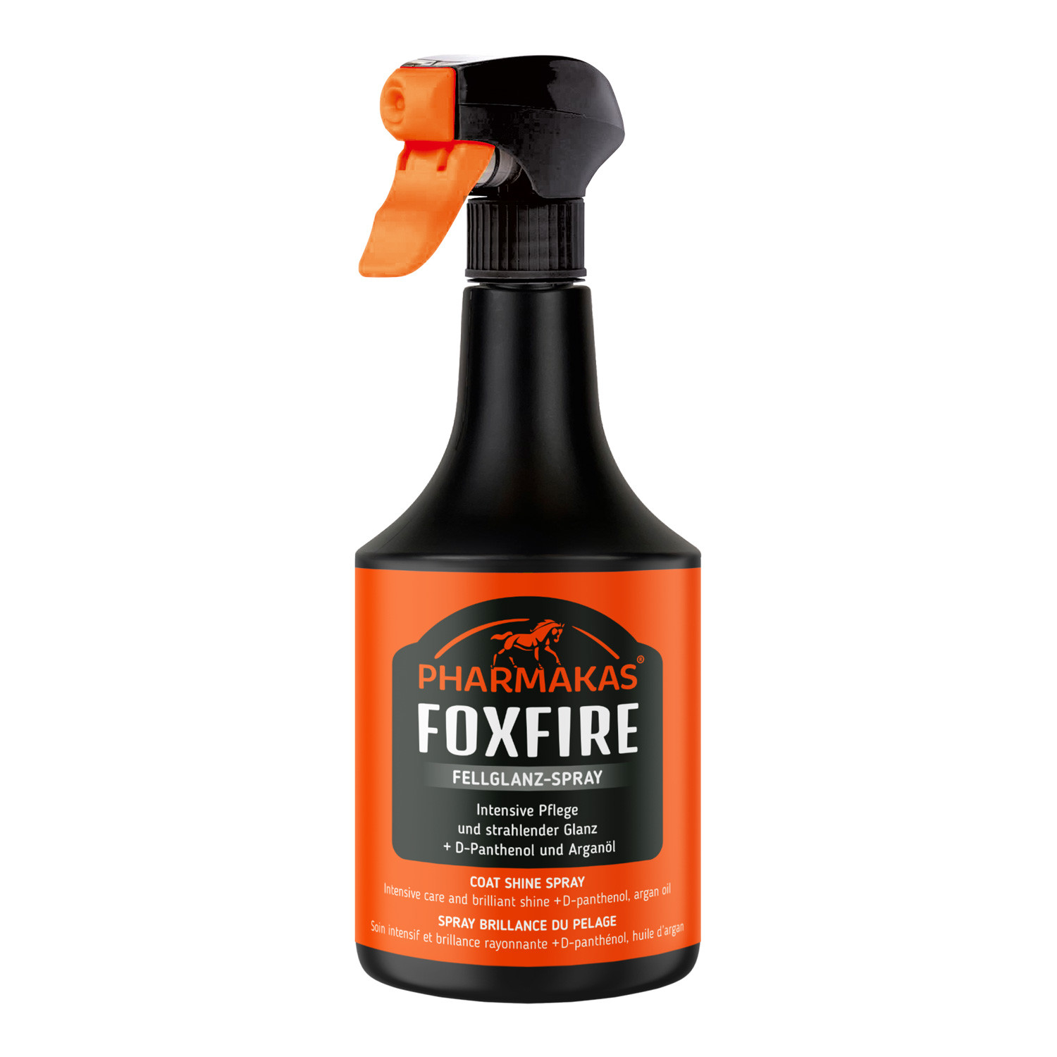 Foxfire Fellglanz-Spray 500 ml – Intensiver Glanz und Pflege für Fell, Mähne und Schweif