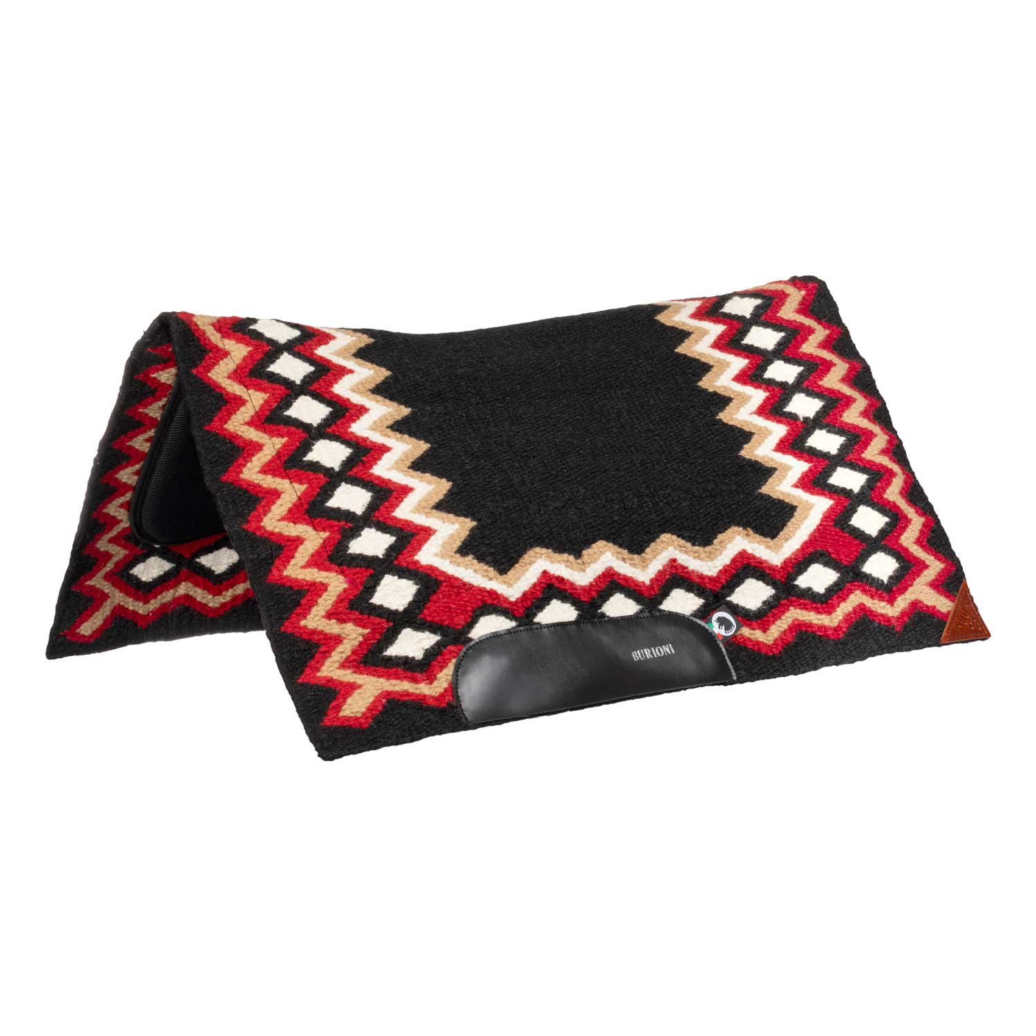 BLACK / RED / SAND