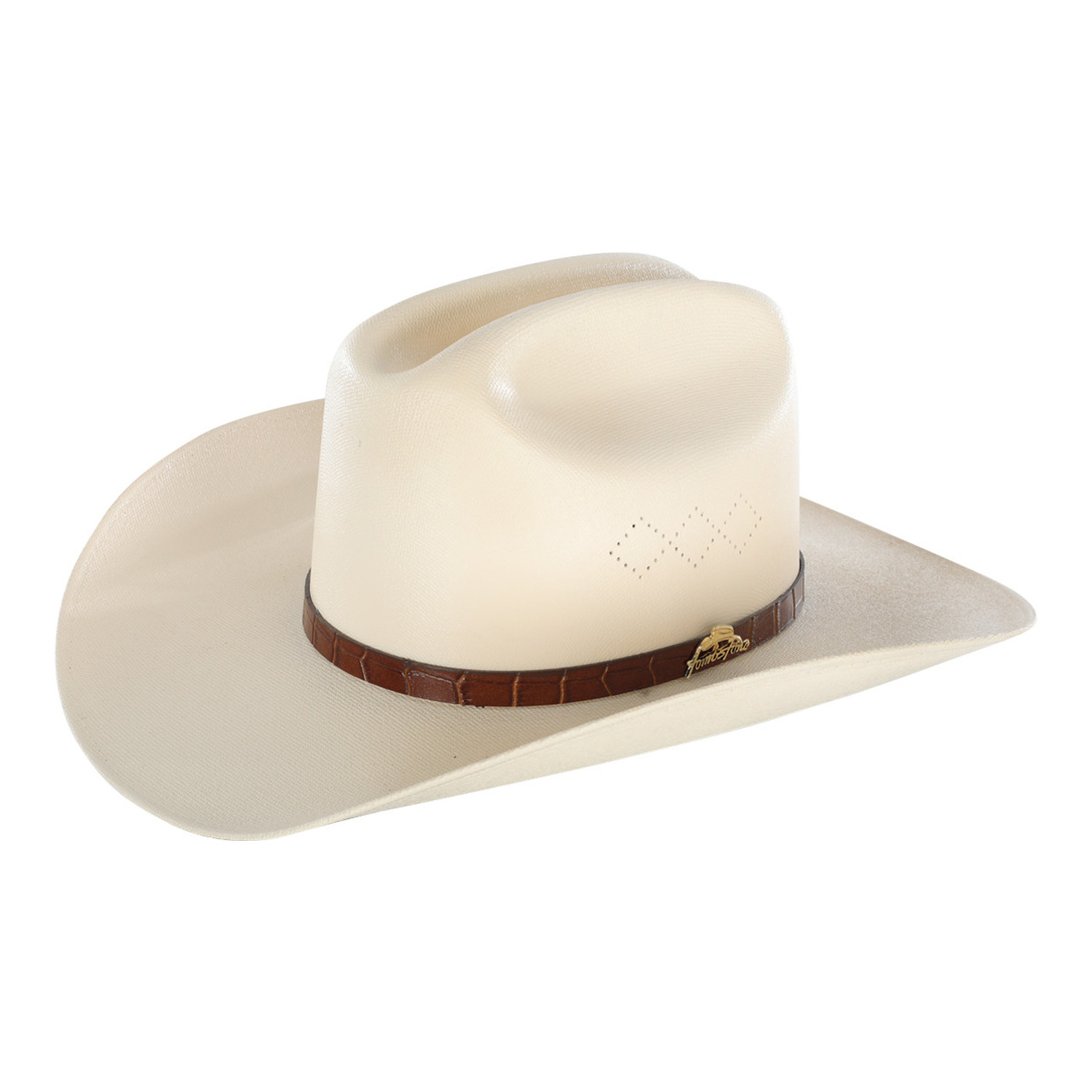 Westernhut Luxury Plum aus festem Stroh