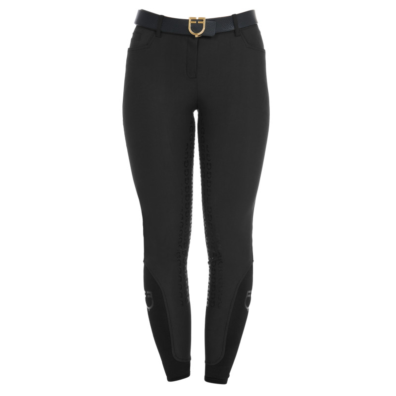 Slim Fit High Waist Reithose mit Fleecefutter/ Winter