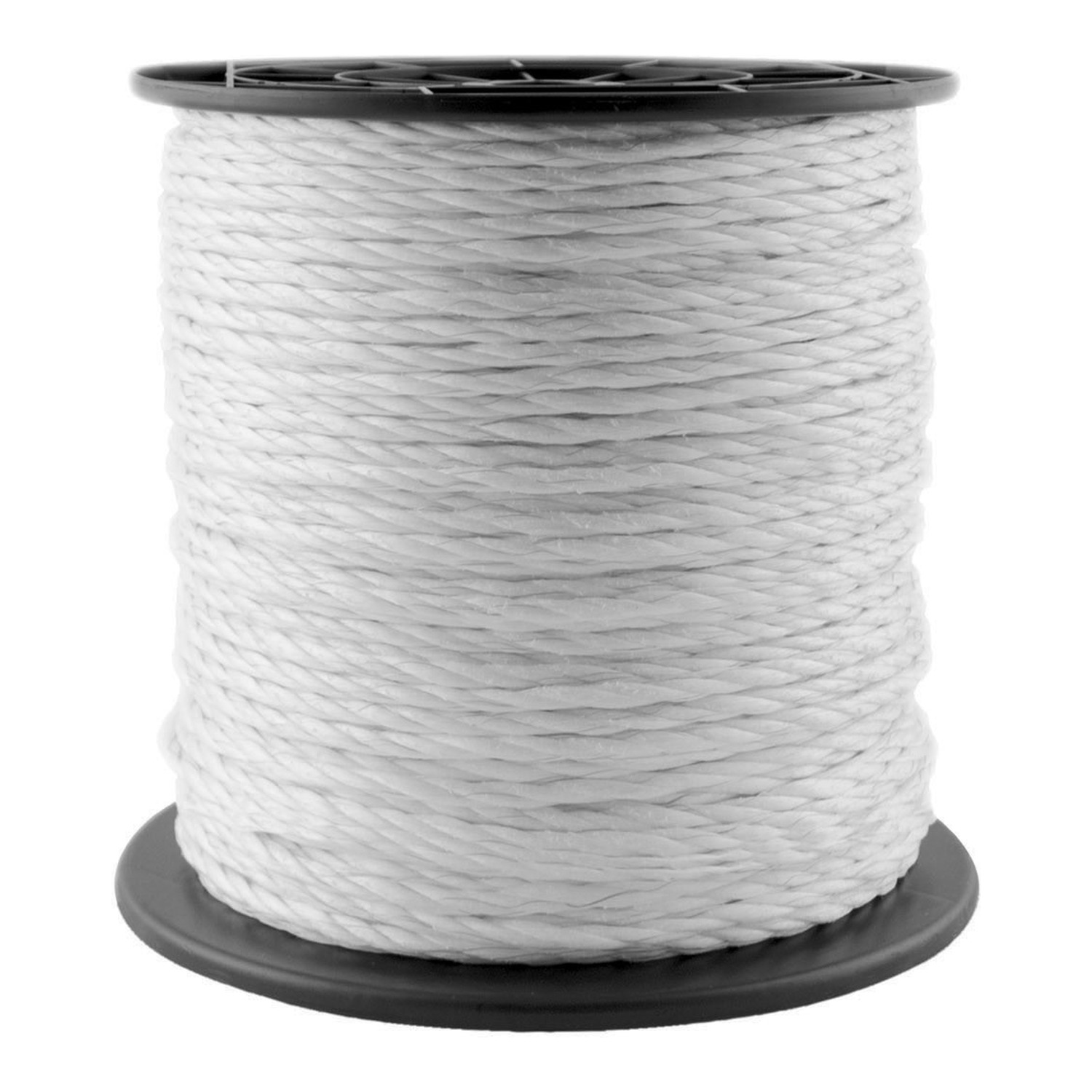 Elektrozaunseil 6 mm × 200 m – 6 Stahlleiter für Pferdeweiden