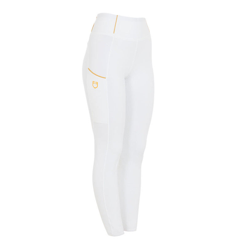 hoch taillierte Damen-Leggings mit Vollbesatz