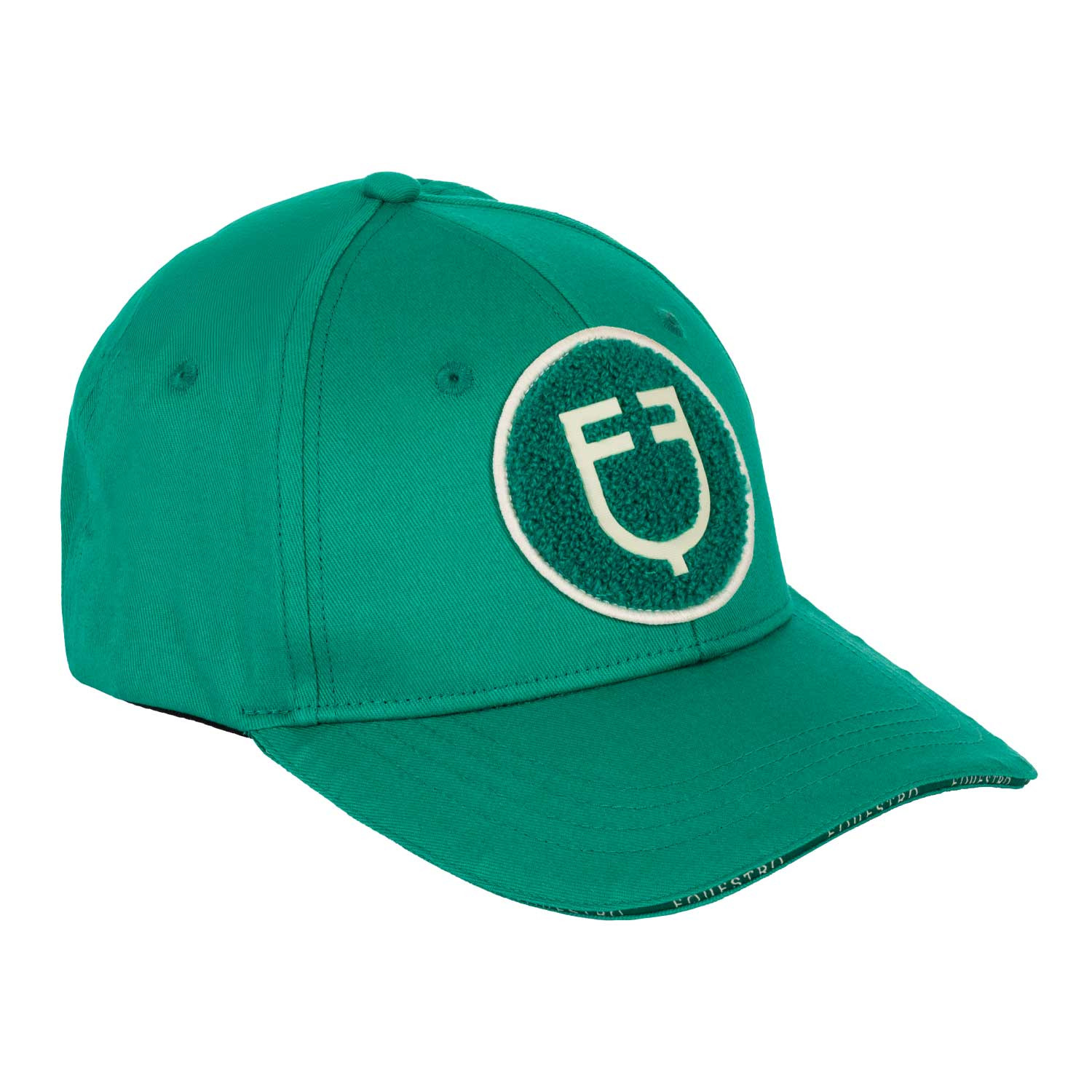 Baumwoll-Baseballkappe mit Logo-Patch