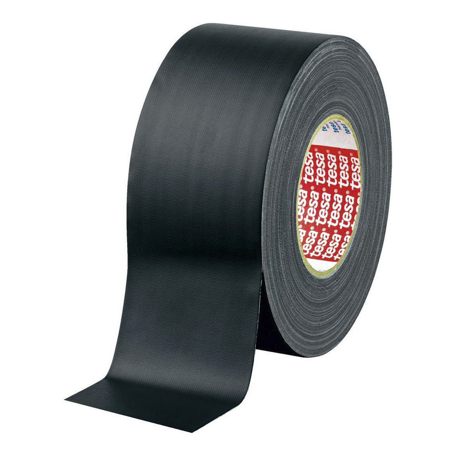 Schwarzes Gewebeband / Panzerband – stark haftendes Reparaturband 50 mm x 50 m
