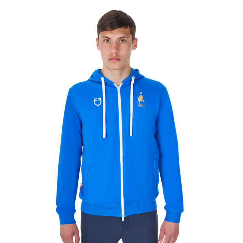 Herren-Sweatshirt mit Kapuze und Reißverschluss