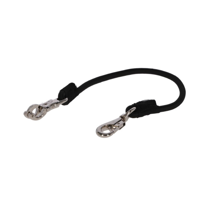 Elastisches Seil mit Doppelkarabiner und Panikauslösung