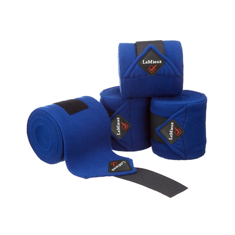 Klassische Polobandagen Benetton Blau