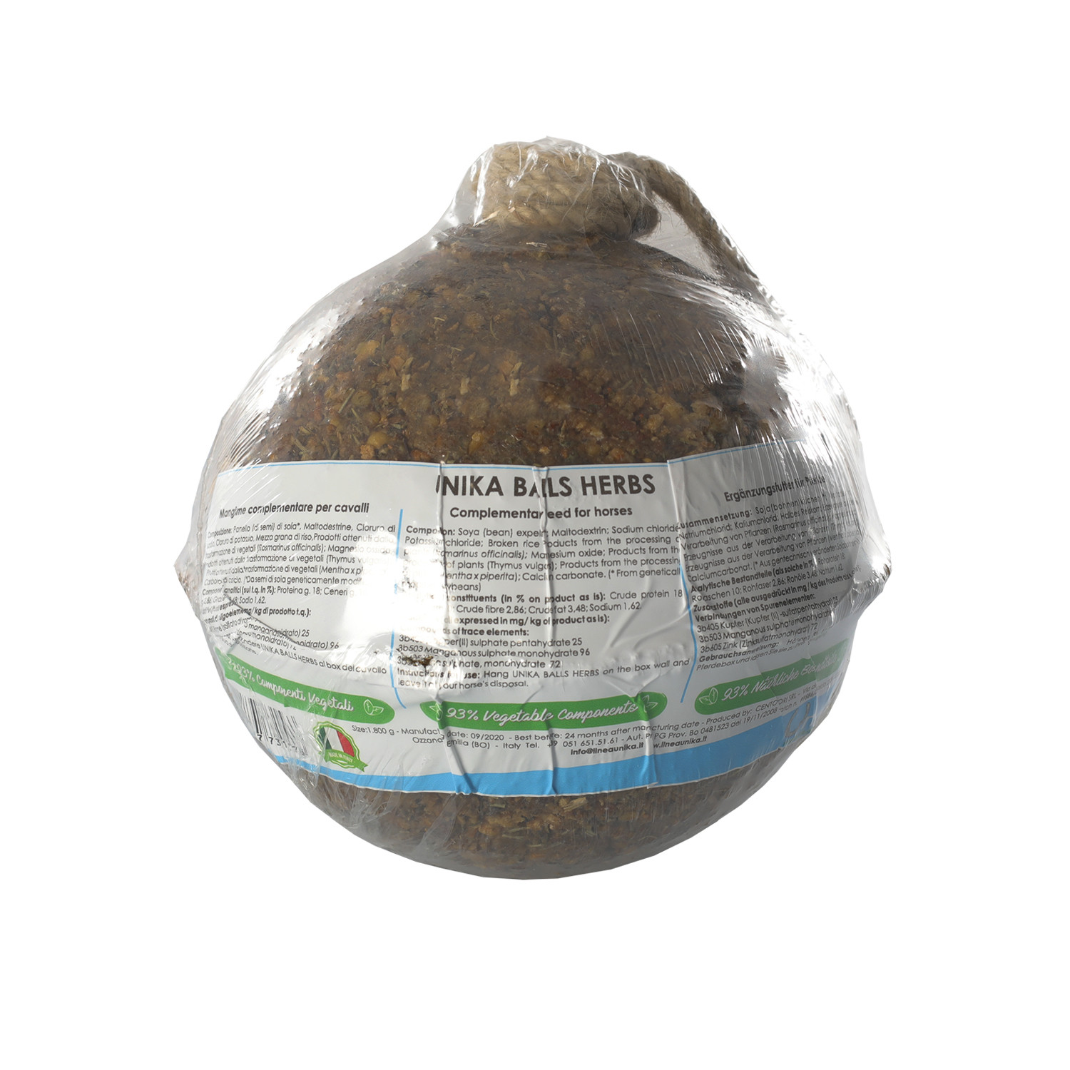Kräuter Balls Pferdekugel