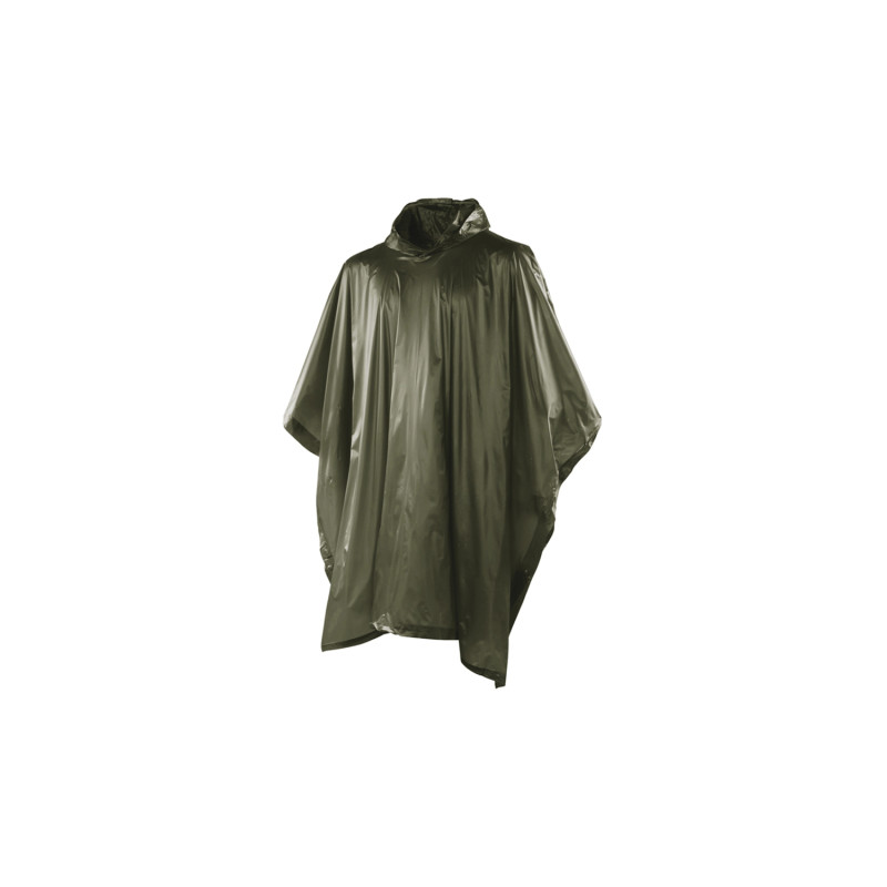 Ponchoartiger Regenschutz mit Kapuze