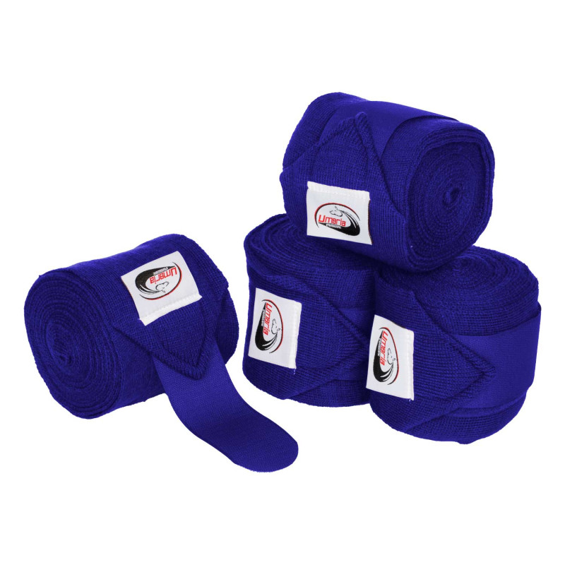 Gestrickte Bandagen mit Klettverschluss