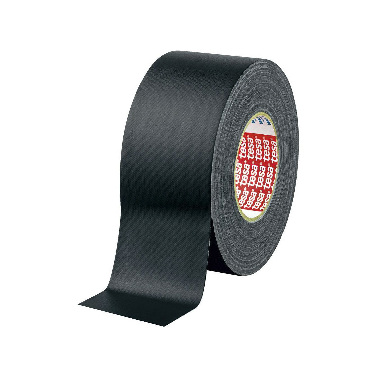 Schwarzes Gewebeband / Panzerband – stark haftendes Reparaturband 50 mm x 50 m