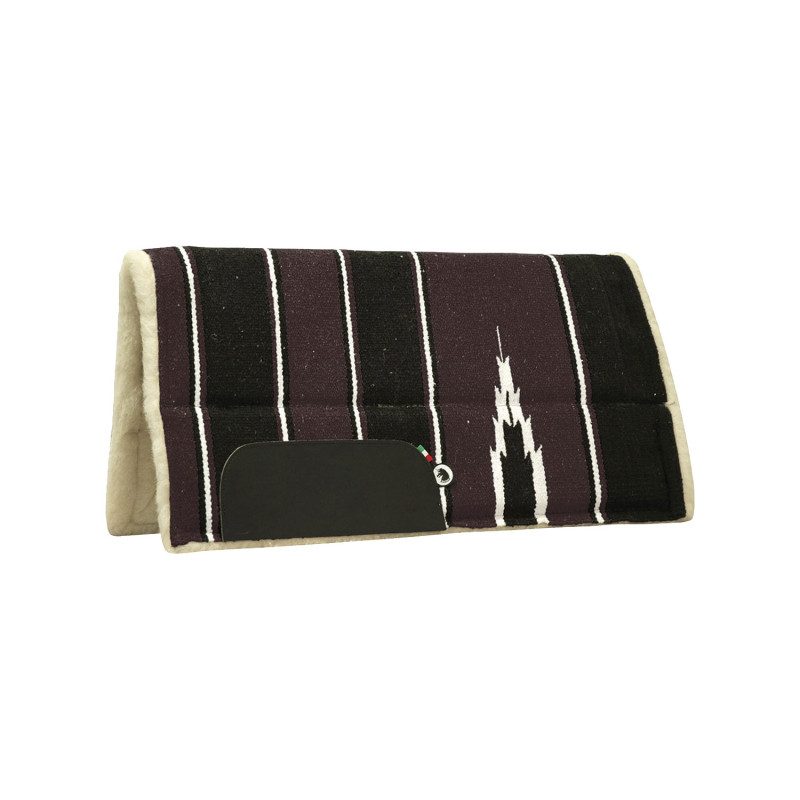 Western-Satteldecke mit Navajo-Stoff und Wollpolsterung