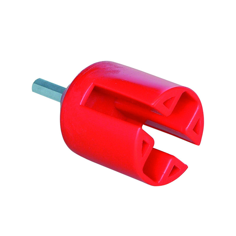 Kunststoff-Schraubendreherhalter mit Metallclip