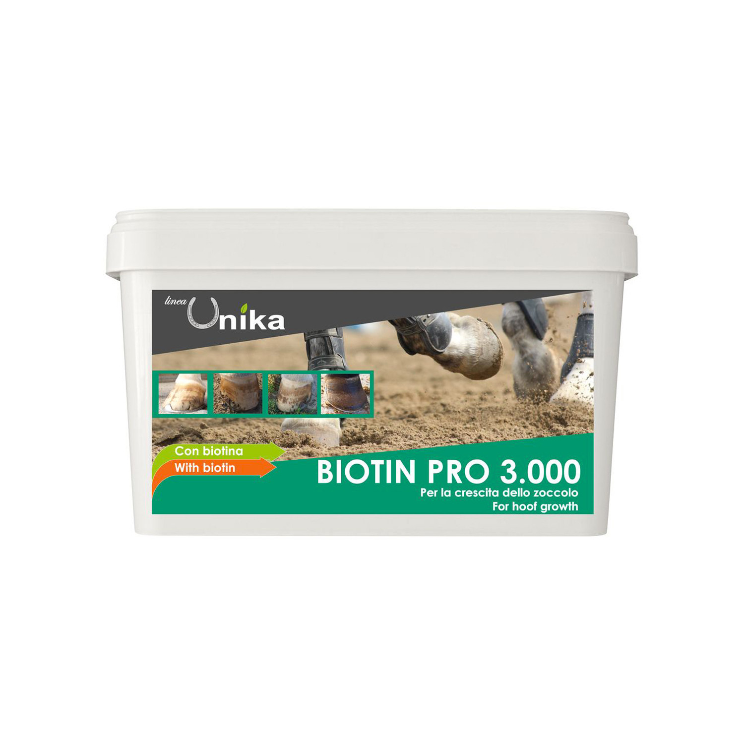Biotin Ergänzungsfuttermittel für Pferdehufe