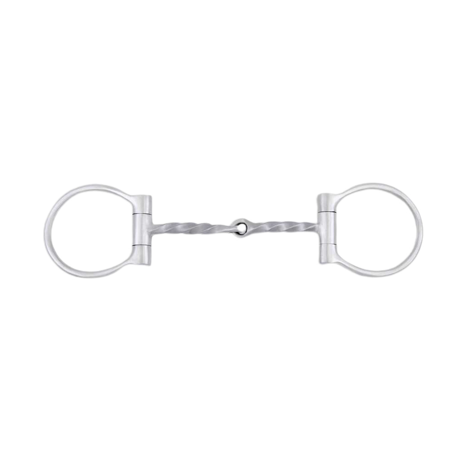 D-Ring-Trense -Western Reitgebiss aus Edelstahl 8 mm