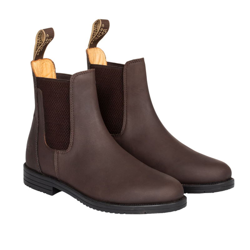 Jodhpur-Stiefeletten aus Nubukleder