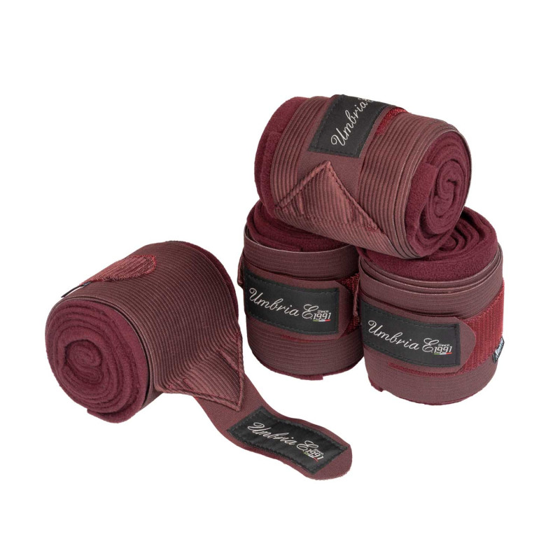 Fleece- und Elastikbandagen für Pferde