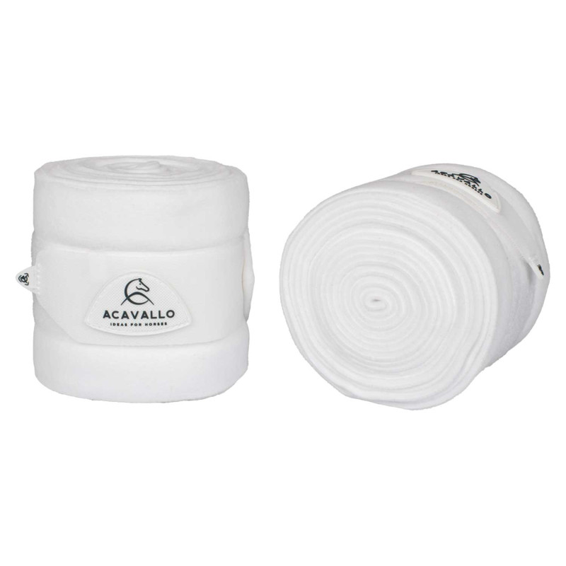 Fleece Bandagen mit Klettverschluss