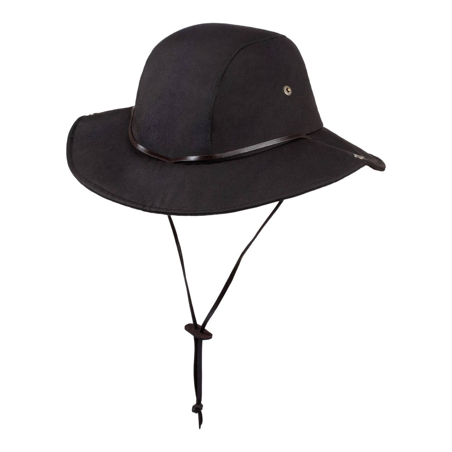 Westernhut aus gewachstem Stoff