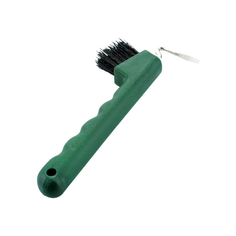 Plastik-Hufkratzer mit Haken und Bürste