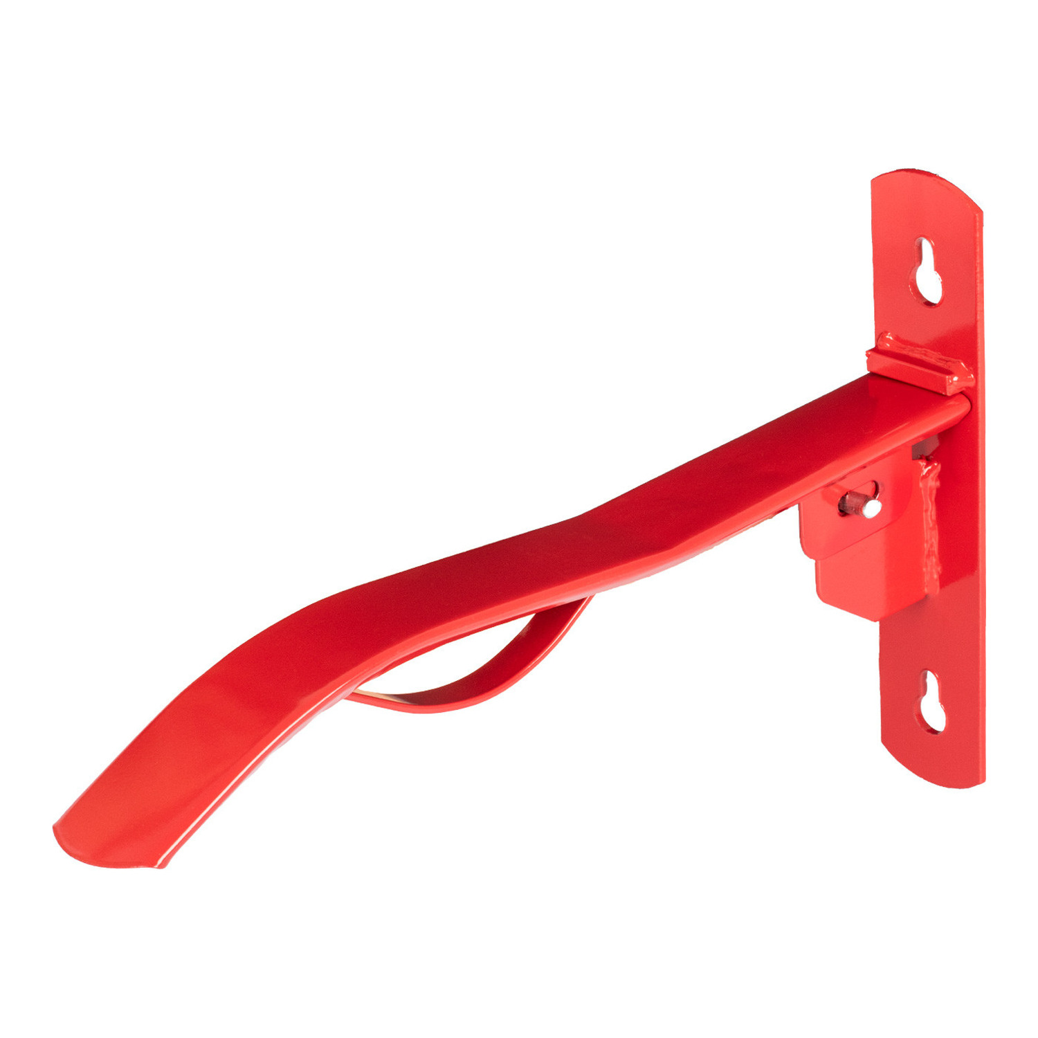 Klappbarer Sattelhalter aus Stahl – platzsparend für Stall, Anhänger und Turnier