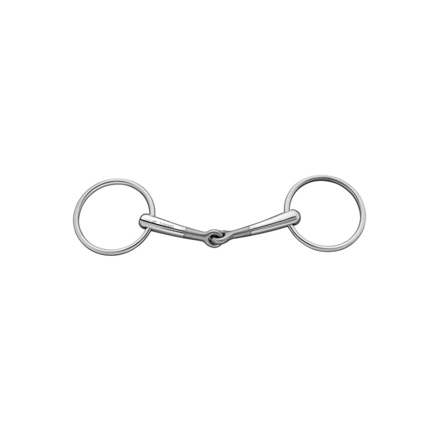 Anatomische Wassertrense einfach gebrochen – 45° gedrehtes Gelenk, 16 mm, Silber/Gold