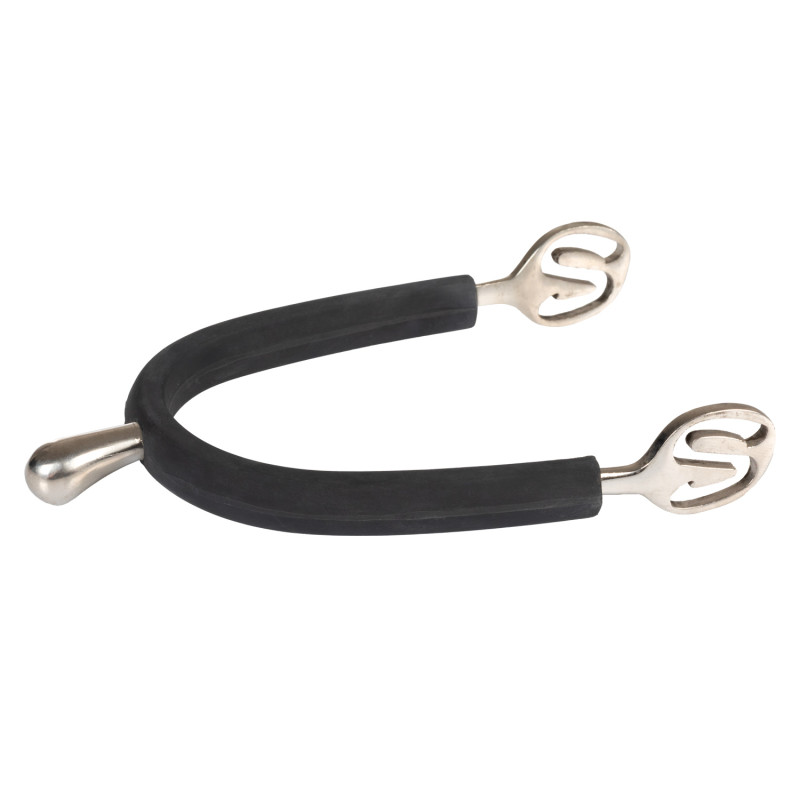 Edelstahlsporen mit Gummibeschichtung