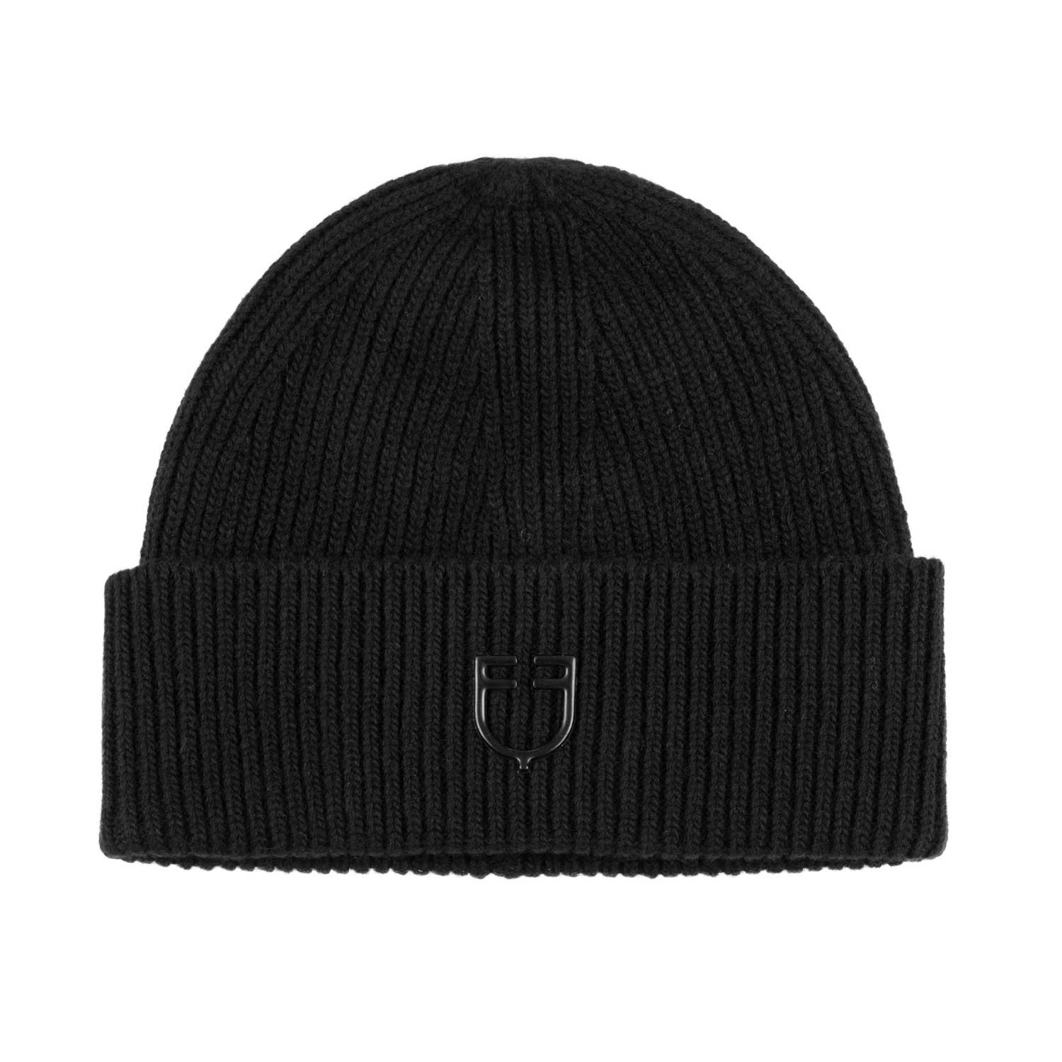 Strickmütze mit Logo