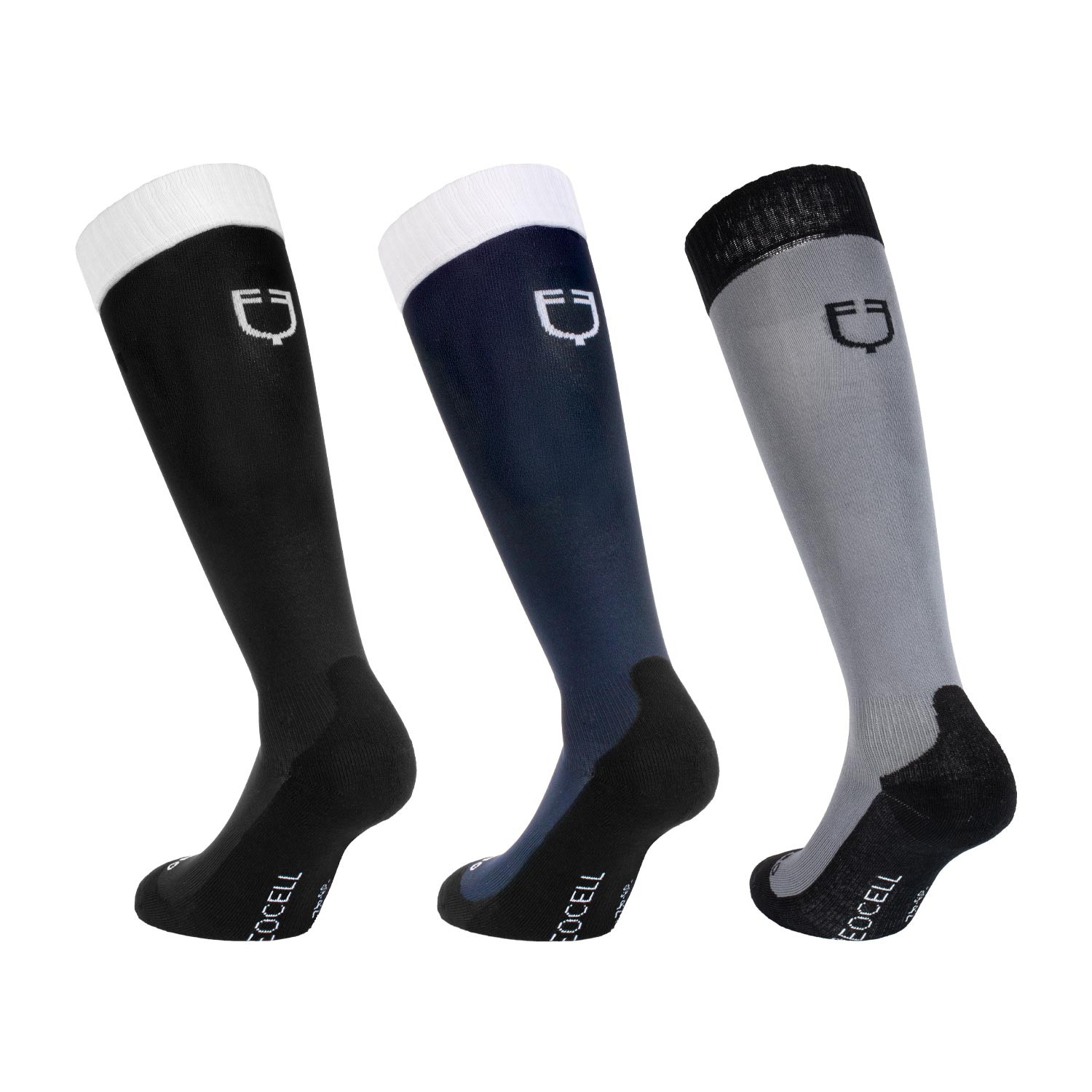 3er-Set atmungsaktive Funktions-Reitsocken