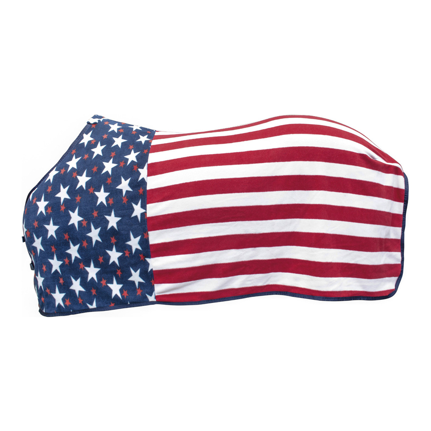 Western-Abschwitzdecke aus Fleece im USA-Design