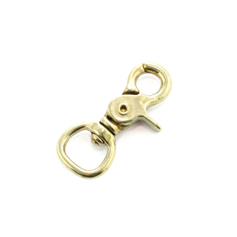 Karabiner für Zügel mit rundem Auge