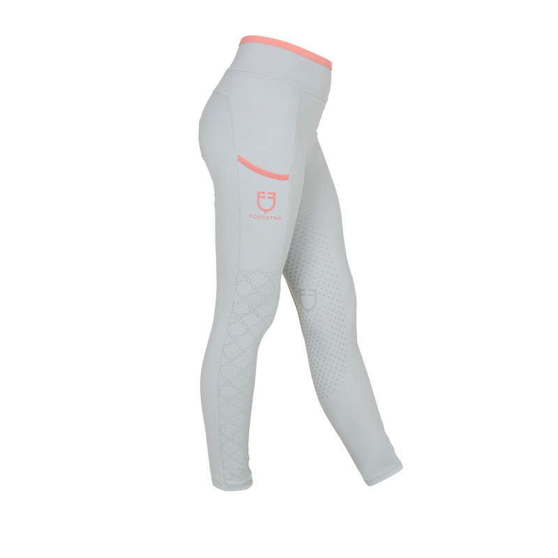 Slim-Fit Leggings mit perforierten Einsätzen