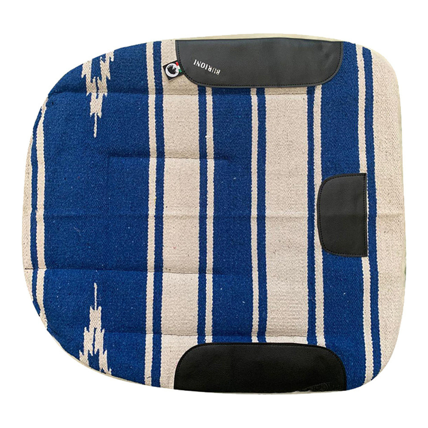 Western-Barrel-Sattelpad Navajo mit weicher Fellunterseite