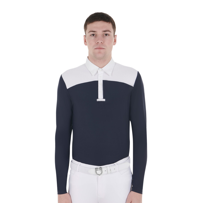 WHITE / NAVY
