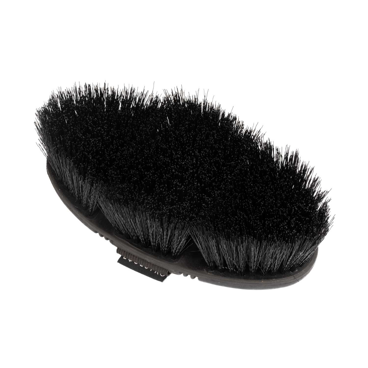 Flexible Pferdebürste mit 5 cm langen Borsten und elastischer Handschlaufe