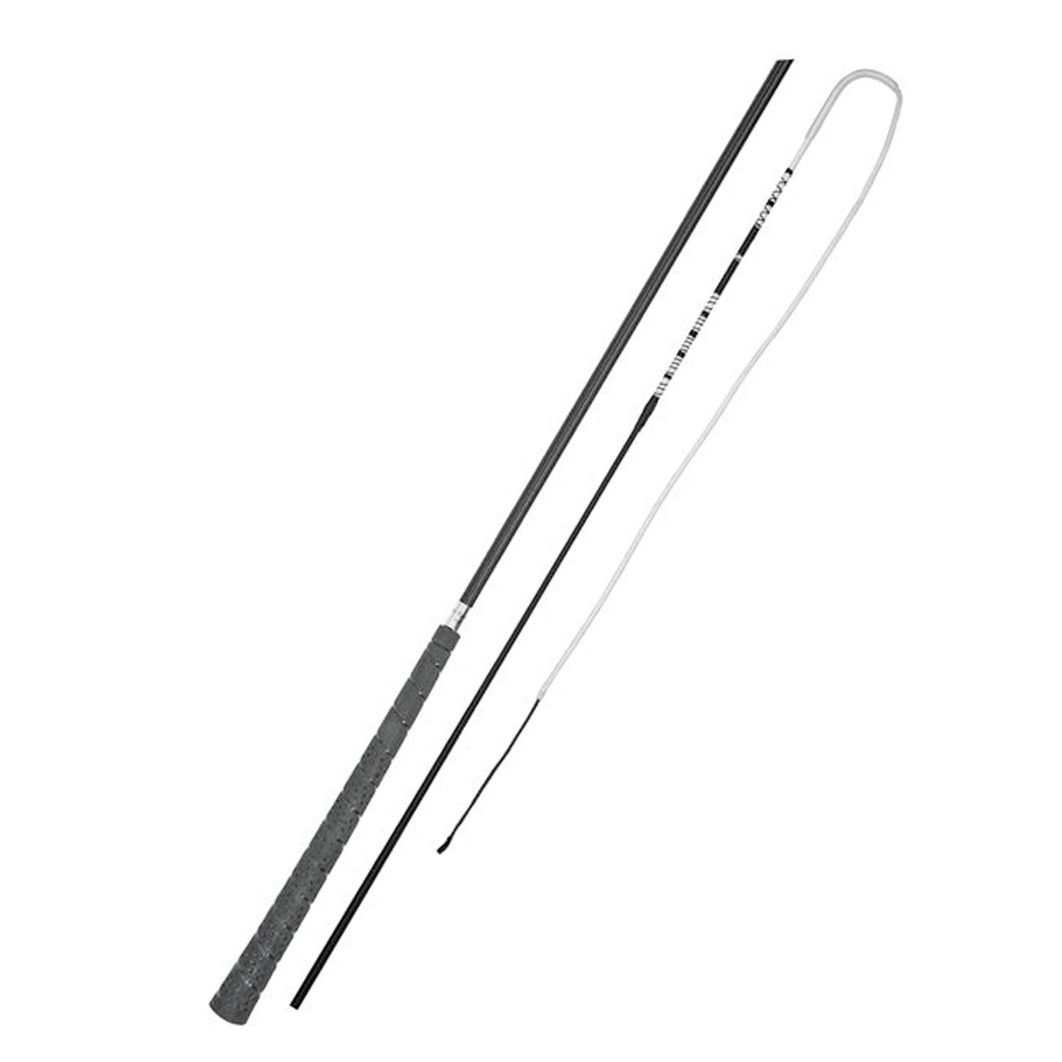 Kutschpeitsche mit weißer Spitze