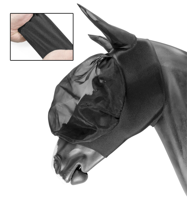 Antifliegen-Schutz für Augen- und Ohrenbereich