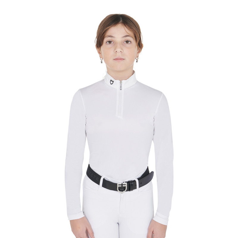 Slim-Fit Poloshirt für Mädchen